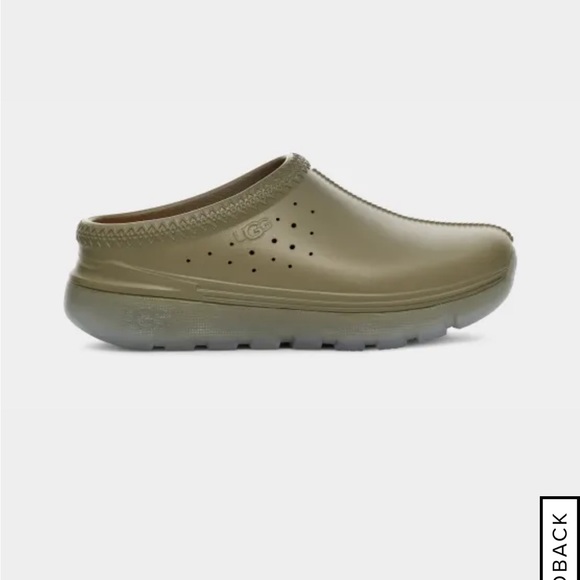Brand new  Ugg Tasman Sport Clogs in Moss Green - Picture 1 of 3
